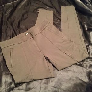 Loft Olive Green Skinny Pants